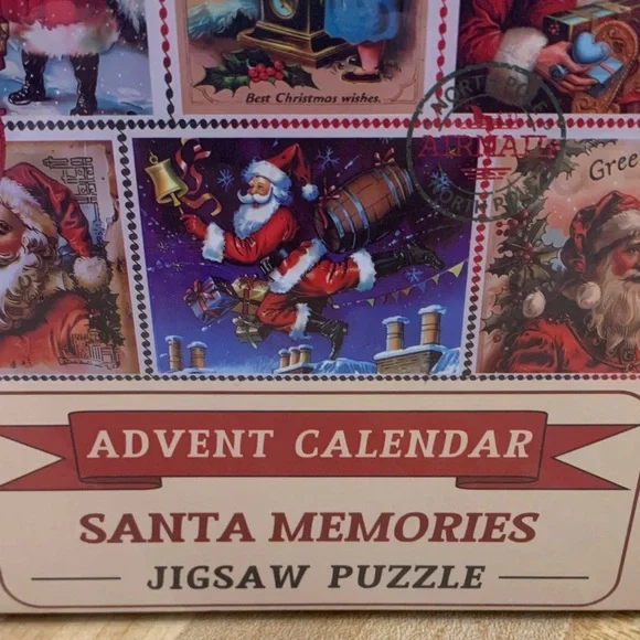 Santa Memories Advent Calendar Jigsaw Puzzle - Picture 3 of 5